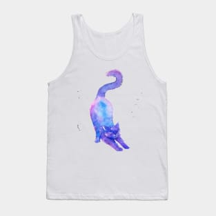 Life is Good A Cat Makes It Better Tank Top